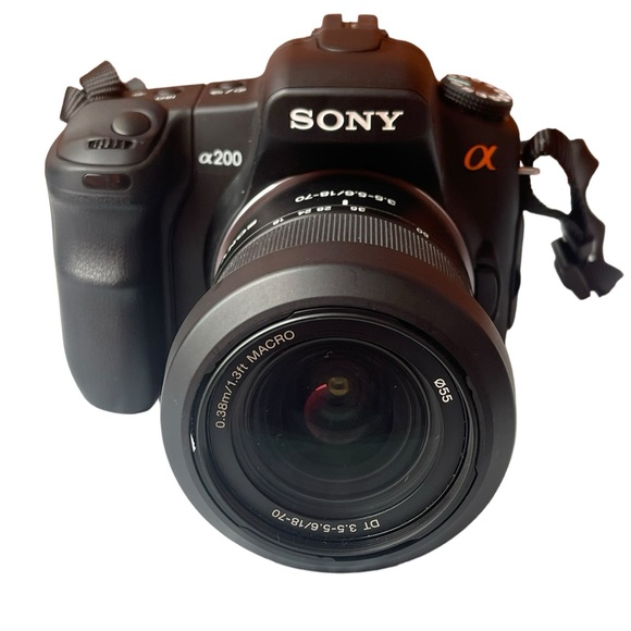 Other - Sony DSLR-A200 10.2MP Digital SLR Camera W/18-70MM Lens

Used tested